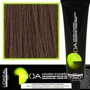 Farby do włosów i szampony koloryzujące - Loreal Inoa 7.0 - miniaturka - grafika 1