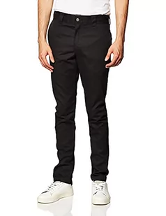 Dickies Męskie spodnie Slim WP810 Skinny, czarny (czarny), 30W / 30L - Spodenki męskie - miniaturka - grafika 1