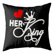 Poszewki na poduszki - POSZEWKA NA PODUSZKE PREZENT NA WALENTYNKI JASIEK PODUSZKA DZIEWCZYNY ŻONY - miniaturka - grafika 1