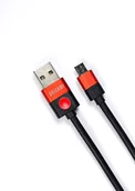 Kable USB - 3M Kabel USB Lark Origami USB/micro USB Czarny - miniaturka - grafika 1