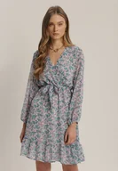 Sukienki - Miętowa Sukienka Nethisa - Renee - miniaturka - grafika 1