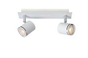Lampy sufitowe - Lucide RILOU Spot LED 2x5W (49000/05/31) Biały 26994/10/31 - miniaturka - grafika 1
