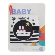 Edukacja przedszkolna - Czarna-biała książka sensoryczna - różne - miniaturka - grafika 1