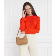Swetry damskie - BOSS Wełniany sweter Feganasi | Regular Fit - miniaturka - grafika 1