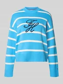 Bluzy damskie - Bluza o kroju regular fit z czystej bawełny - miniaturka - grafika 1