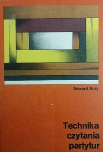 Technika czytania partytur - Książki o kulturze i sztuce - miniaturka - grafika 1