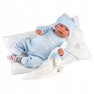 Lalki dla dziewczynek - Lalka hiszpańska Bobas Tino 44 cm płacze - miniaturka - grafika 1