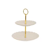 Tace i patery - Patera dwupoziomowa Nuova R2S Royale szary kod: 1284 WAGR - miniaturka - grafika 1