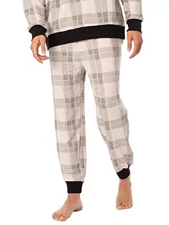 Spodenki męskie - Calvin Klein Męskie spodnie do joggingu, Teksturowany grzejnik z płatkami owsianymi, L - grafika 1