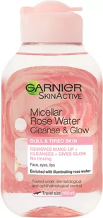 Garnier SkinActive Micellar Rose Water Cleanse & Glow 100 ml - Toniki i hydrolaty do twarzy - miniaturka - grafika 1