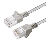 Kable miedziane - Microconnect V-FTP6A0015-SLIM kabel sieciowy Szary 0,15 m Cat6a U/FTP (STP) - miniaturka - grafika 1