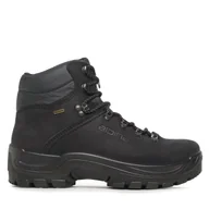 Buty trekkingowe męskie - Trekkingi Alpina Tundra 6931-1 Czarny - miniaturka - grafika 1