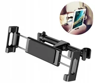 Uchwyty samochodowe do telefonów - Uchwyt samochodowy tablet telefon zagłówek szybę - miniaturka - grafika 1