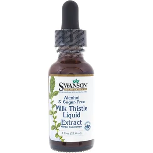 SWANSON Milk Thistle ekstrakt 29,6ml - 087614111711 - Zdrowa żywność - miniaturka - grafika 9