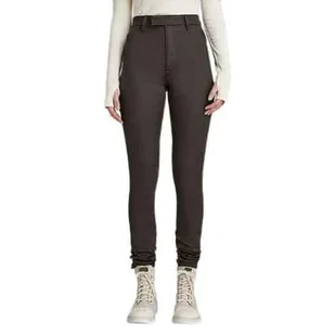 G-STAR RAW Weld High Skinny spodnie chinosy damskie, Brązowy (Nett Brown D19141-c105-0028), 30W / 30L - Spodnie damskie - miniaturka - grafika 1
