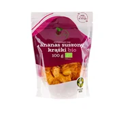 Bakalie - BioLife 101BioLife Ananas Suszony Krążki 100g - - miniaturka - grafika 1