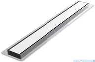 Syfony - Wiper New Premium White Glass Odpływ liniowy z kołnierzem 110 cm mat syfon snake 500.0380.01.110 | - miniaturka - grafika 1
