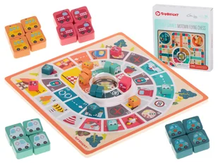 Drewniany chińczyk 2w1 - Gry planszowe Drewniany chińczyk 2w1 - Gry planszowe - miniaturka - grafika 3