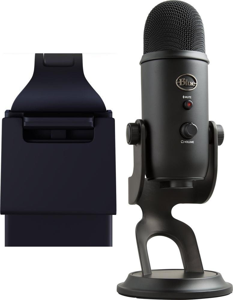 Lampa studyjna Logitech Lampa Litra Glow + Yeti USB Blackout 988-000229