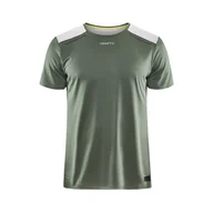 Koszulki męskie - Męska Koszulka z krótkim rękawem CRAFT PRO HYPERVENT SS TEE M 1910415-687932 – Zielony - miniaturka - grafika 1