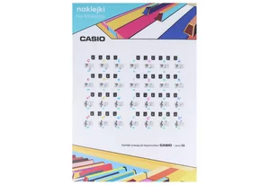Naklejki na klawiaturę Casio Small keyboard pianino - Akcesoria do instrumentów klawiszowych - miniaturka - grafika 1