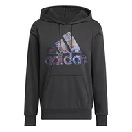 Bluzy męskie - adidas Męska bluza z kapturem Ld Cz 2.0, czarna/czerwona (Negro/Royint), XS, czarny/czerwony (NEGRO/ROJINT), XS - miniaturka - grafika 1