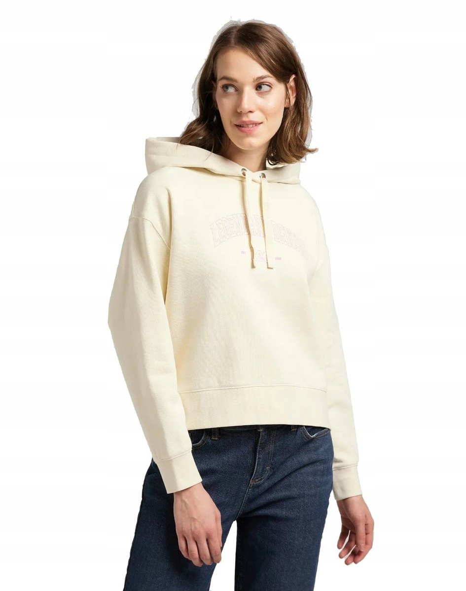 LEE LEGENDARY HOODIE ECRU L53NEJNQ S