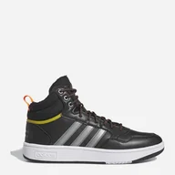 Trampki męskie - Trampki męskie niskie Adidas Hoops 3.0 Mid Wtr HR1440 41.5 (7.5UK) 26 cm Czarne (4065426098884) - miniaturka - grafika 1