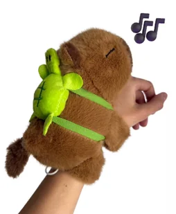 KAPIBARA Pluszak kapibara NA RĘKĘ ŚPIEWA, świeci się i kręci ogonkiem - Maskotki i pluszaki KAPIBARA Pluszak kapibara NA RĘKĘ ŚPIEWA, świeci się i kręci ogonkiem - Maskotki i pluszaki - miniaturka - grafika 1