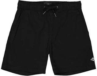 Spodnie i spodenki dla dziewczynek - Billabong Szorty "Layback Twill" w kolorze czarnym - grafika 1