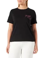 Koszulki i topy damskie - KENDALL & KYLIE T-shirt damski, czarny, S - miniaturka - grafika 1