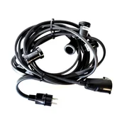 Lampy ogrodowe - Milagro Girlanda ogrodowa profesjonalna 5m EKO1571 EKO1571 - miniaturka - grafika 1