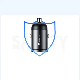 Baseus Baseus Tiny Star PPS mini inteligentna ładowarka samochodowa USB Typ C 30W Quick Charge 3.0 PD 3.0 niebieski (VCHX-B03) hurtel-53292-0 - Ładowarki samochodowe - miniaturka - grafika 38