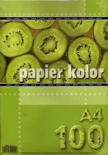 KRESKA Papier ksero A4 80g czarny (100) - Papier do drukarek - miniaturka - grafika 1