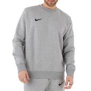 Bluzy sportowe męskie - Bluza Nike Park 20 Fleece Crew CW6902-063 - szara - miniaturka - grafika 1