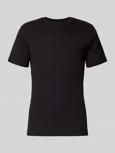 T-shirt o kroju regular fit z mieszanki bawełny model ‘TANNER’ - Koszulki męskie - miniaturka - grafika 1