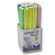 Przybory szkolne - Ołówek trójkątny pastelowy Gwiazdki (72szt)PENMATE - miniaturka - grafika 1