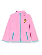 Kurtki i płaszcze dla dziewczynek - Playshoes DIE MAUS Dziewczęca kurtka polarowa z myszką, różowy (pink 18), 116 cm - miniaturka - grafika 1