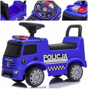 Chodziki - Jeździk Chodzik Mercedes ACTROSS Ciężarówka LED Policja Autko Oryginał Na Prezent Nowy Model - miniaturka - grafika 1
