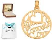 Zawieszki - Złota zawieszka 585 serduszko serduszka PREZENT - miniaturka - grafika 1