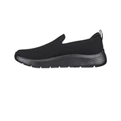 Kapcie damskie - Skechers Męskie kapcie 216491 BBK, czarne, tekstylne, 40 EU, Czarna tkanina, 45 EU - miniaturka - grafika 1