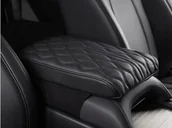 Akcesoria motoryzacyjne - POKROWIEC NA PODŁOKIETNIKI DO SAMOCHODÓW, UNIWERSALNY,WODOSZCZELNY, CZARNA - miniaturka - grafika 1