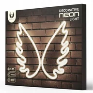 Pozostałe oświetlenie - Neon plexi LED skrzydła biały FPNE09X forever light - miniaturka - grafika 1