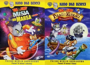 Pakiet: Tom i Jerry: Misja na Marsa / Tom i Jerry: Piraci i kudłaci - Kino familijne DVD - miniaturka - grafika 1