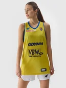 Koszulki i topy damskie - 4F Tank top replika domowy z sezonu 2023/24 damski 4F x VBW Arka Gdynia - multikolor XXL - miniaturka - grafika 1
