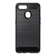 Etui i futerały do telefonów - Forcell Futerał CARBON do OPPO A15 / A15s czarny - miniaturka - grafika 1