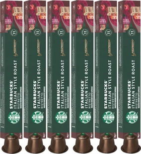 Kapsułki do Nespresso Starbucks Italian Style Roast 6 x 10 kapsułek - Kawa w kapsułkach i saszetkach - miniaturka - grafika 1