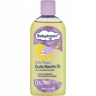 Oliwka dla dzieci ułatwiająca zasypianie babydream - Balsamy i oliwki dla dzieci Oliwka dla dzieci ułatwiająca zasypianie babydream - Balsamy i oliwki dla dzieci - miniaturka - grafika 1