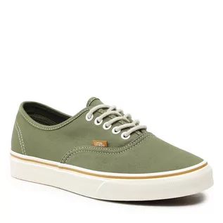 Trampki męskie - Tenisówki Vans Authentic VN0009PVZBF1 Loden Green - grafika 1