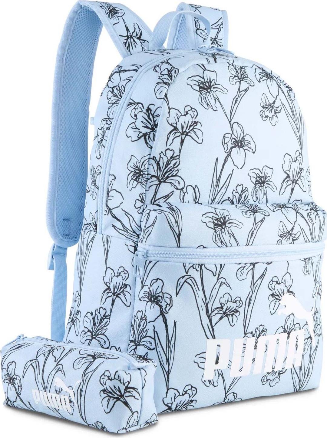 Plecak rekreacyjny PUMA Plecak Phase 20L Haute Tropic - Galactic Gray jasnoniebieski